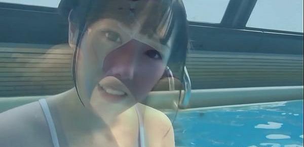  Japanese brunette, Machiko Ono got a fresh facial cumshot, uncensored
